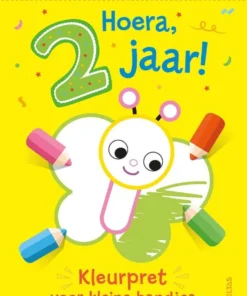 Hoera, 2 jaar! Kleurpret voor kleine handjes