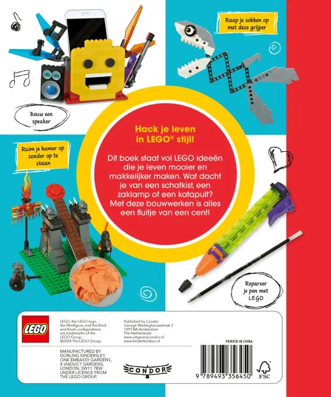 LEGO lifehacks | 9789493356450 LEGO lifehacks - Afbeelding 2