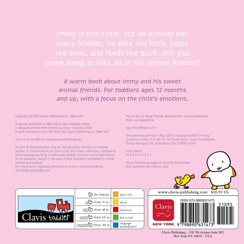 You've Got So Many Friends, Immy! | 9798890631473 You've Got So Many Friends, Immy! - Afbeelding 2