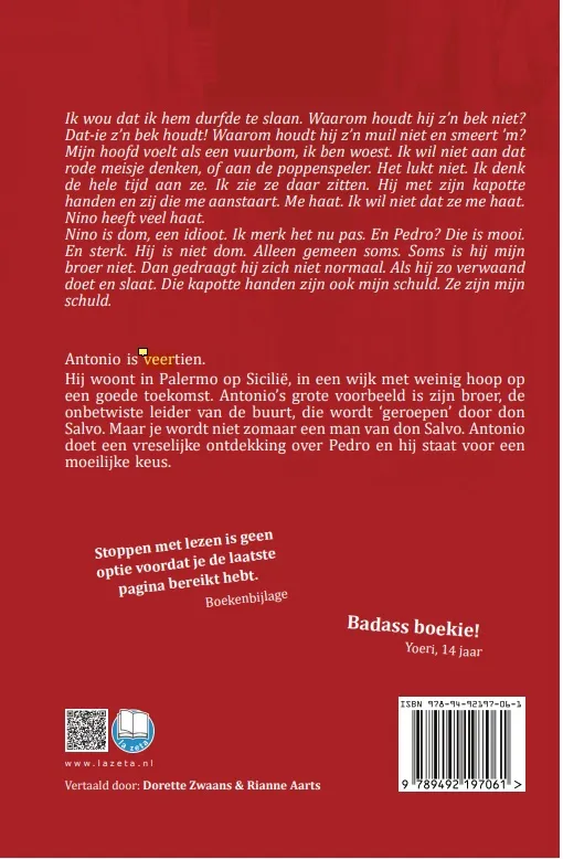 Maffiajongen | 9789492197061 Maffiajongen - Afbeelding 2