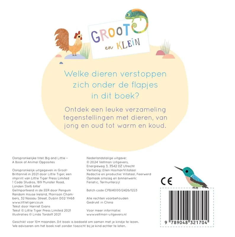 Groot en Klein, een boek vol tegenstellingen | 9789048321704 Groot en Klein, een boek vol tegenstellingen - Afbeelding 2