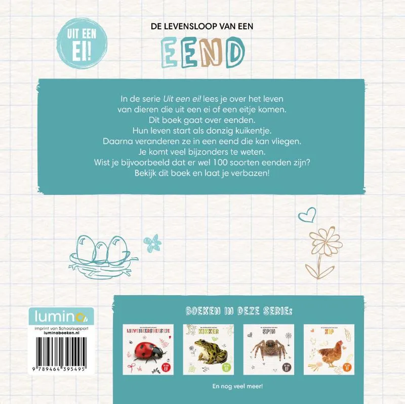 De levensloop van een eend | 9789464395495 De levensloop van een eend - Afbeelding 2