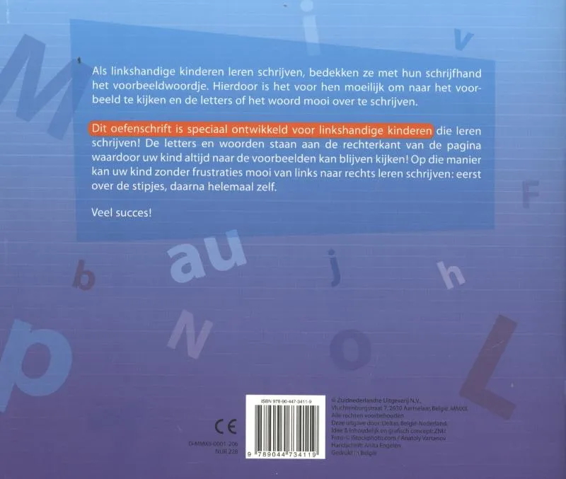 Kleine letters en cijfers van 0 tot 9 | 9789044734119 Kleine letters en cijfers van 0 tot 9 - Afbeelding 2