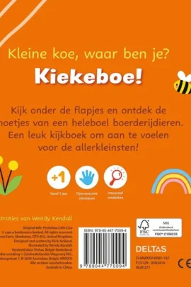 Kiekeboe Kleine koe | 9789044770094
