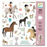 Stickers Djeco paarden | 3070900092815 Stickers Djeco paarden | 3070900092815