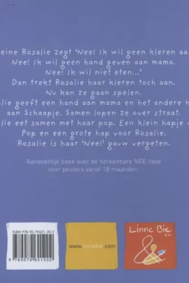Alternative view of Kleine Rosalie zegt nee!