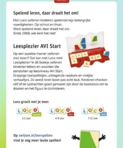 Alternative view of Loco mini Leesplezier AVI Start