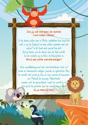 Dierenwereld | 9789463544801 Dierenwereld - Afbeelding 2