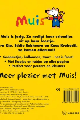Fijne verjaardag, Muis | 9789025880255