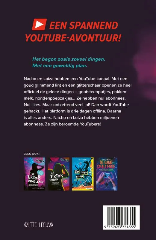 De YouTube Hack | 9789493354555 De YouTube Hack - Afbeelding 2