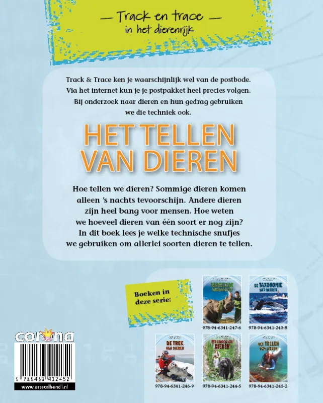 Het tellen van dieren | 9789463412452 Het tellen van dieren - Afbeelding 2