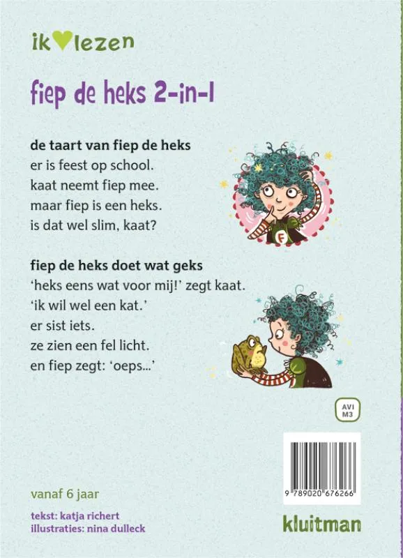 Fiep de heks 2-in-1 | 9789020676266 Fiep de heks 2-in-1 - Afbeelding 2