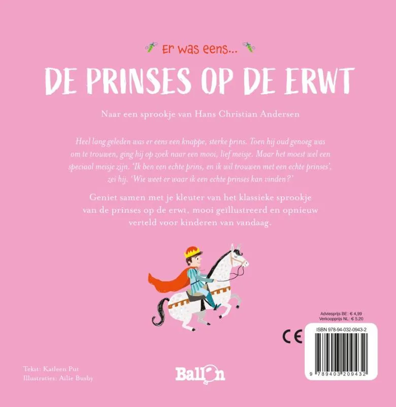 De prinses op de erwt | 9789403209432 De prinses op de erwt - Afbeelding 2