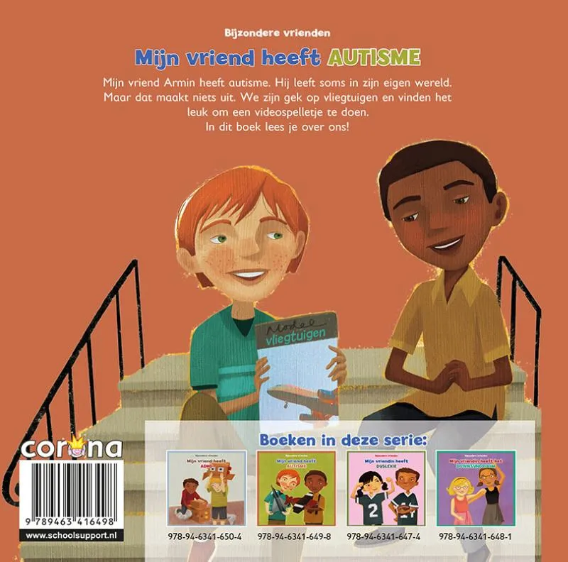 Mijn vriend heeft autisme | 9789463416498 Mijn vriend heeft autisme - Afbeelding 2