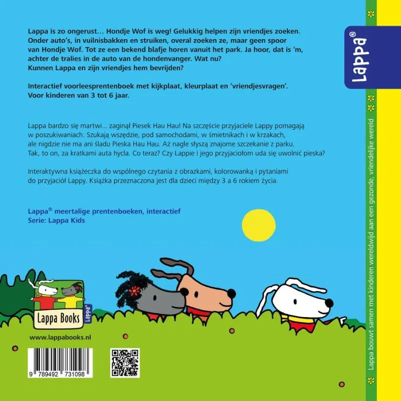 Lappa en zijn vriendjes | 9789492731098 Lappa en zijn vriendjes - Afbeelding 2