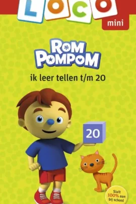 Rompompom ik leer tellen t/m 20