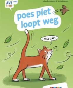 poes piet loopt weg