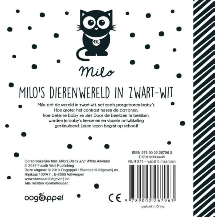 Milo's dierenwereld in zwart-wit - Afbeelding 2