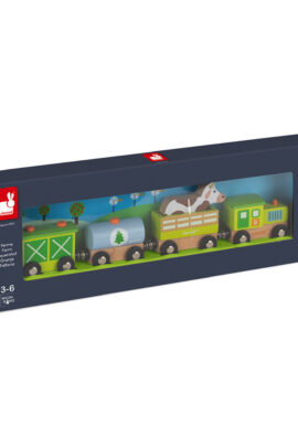 Janod Boerderijtrein hout | 3700217385781