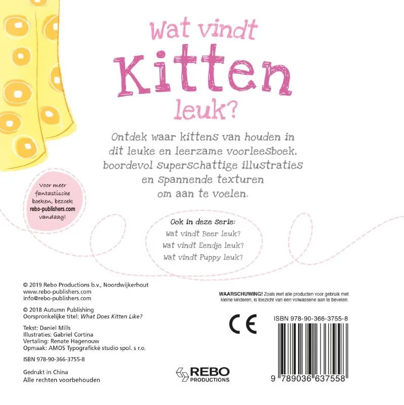 Wat vindt Kitten leuk? | 9789036637558 Wat vindt Kitten leuk? - Afbeelding 2