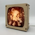 Houtlokaal Toverlamp maple | 001509150915