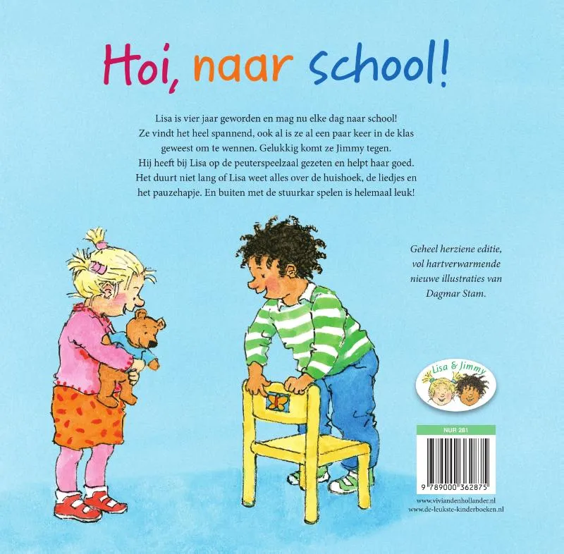 Hoi, naar school! | 9789000362875 Hoi, naar school! - Afbeelding 2