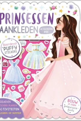 Prinsessen aankleden stickerplezier