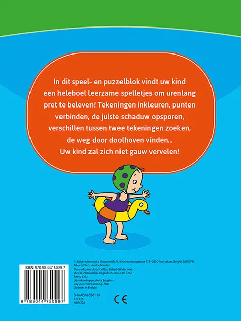 Leerrijk spelletjesblok 4-6 jaar | 9789044750997 Leerrijk spelletjesblok 4-6 jaar - Afbeelding 2