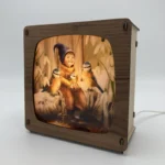 Houtlokaal toverlamp walnut | 001510151017