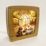 Houtlokaal toverlamp premium oak | 8713417049396