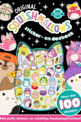 Original Squishmallows sticker- en doeboek | 9789493236110
