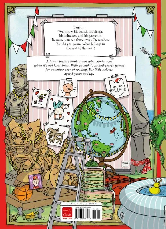 Santa's Year | 9781605377216 Santa's Year - Afbeelding 2