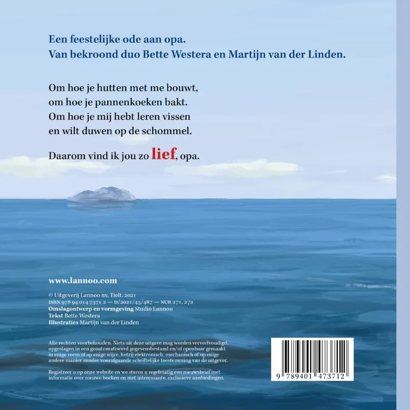 Voor de liefste opa van de wereld | 9789401473712 Voor de liefste opa van de wereld - Afbeelding 2