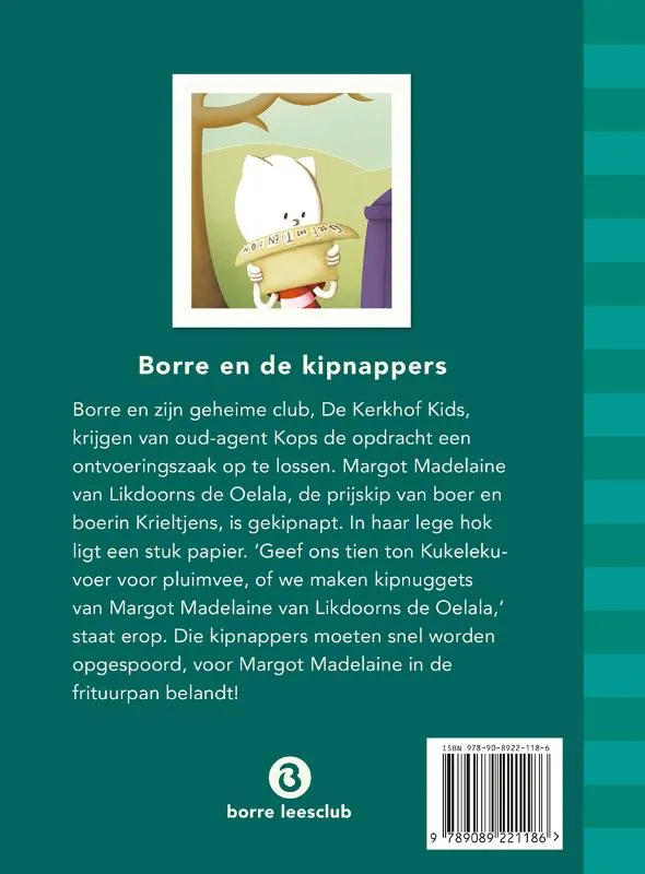 Borre en de kipnappers | 9789089221186 Borre en de kipnappers - Afbeelding 2