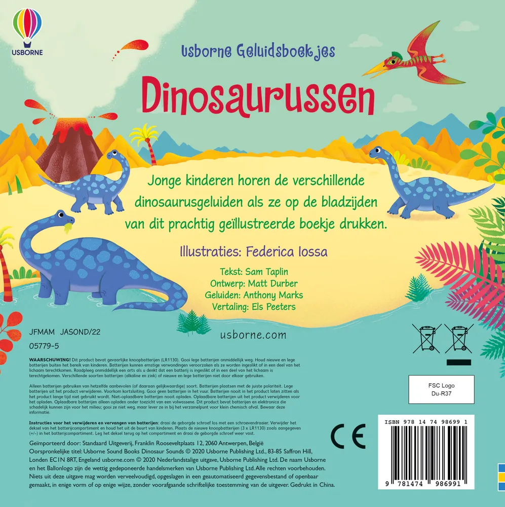 Dinosaurussen | 9781474986991 Dinosaurussen - Afbeelding 2