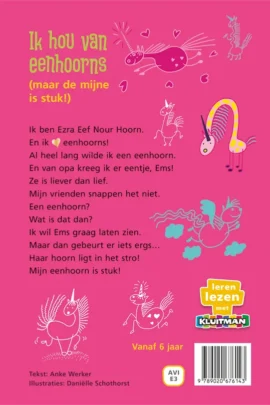 Alternative view of Ik hou van eenhoorns (maar de mijne is stuk)