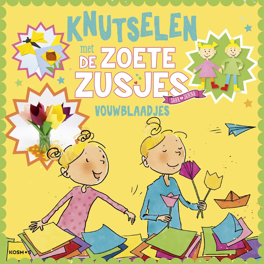 Knutselen met de Zoete Zusjes - vouwblaadjes | 9789043937375 Knutselen met de Zoete Zusjes - vouwblaadjes