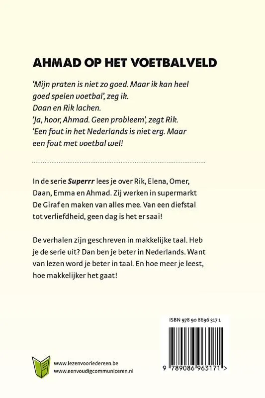 Ahmad op het voetbalveld | 9789086963171 Ahmad op het voetbalveld - Afbeelding 2