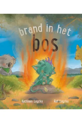 Brand in het Bos