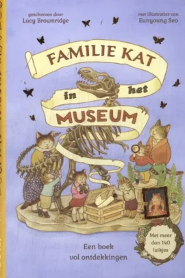 Familie Kat in het museum