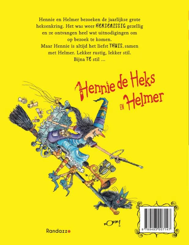 Hennie en de grote heksenkring | 9789493007147 Hennie en de grote heksenkring - Afbeelding 2