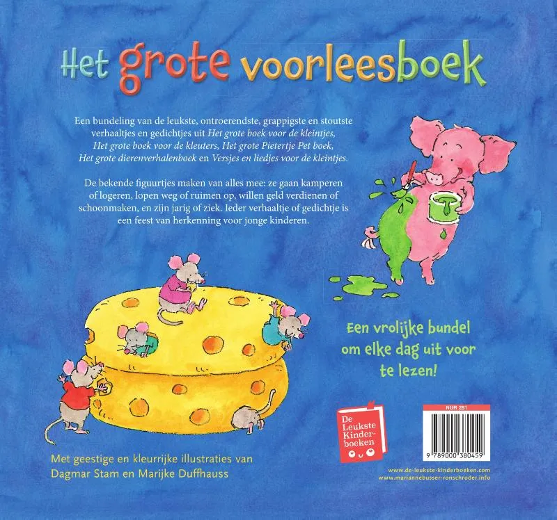 Het grote voorleesboek | 9789000380459 Het grote voorleesboek - Afbeelding 2