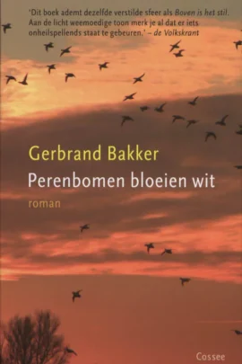 Perenbomen bloeien wit