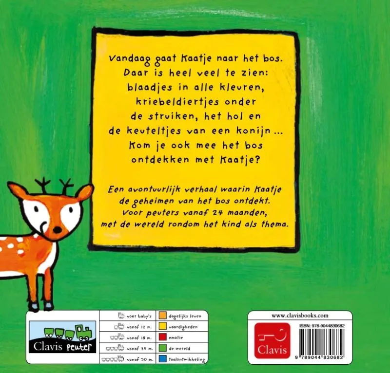 Kaatje in het bos | 9789044830682 Kaatje in het bos - Afbeelding 2
