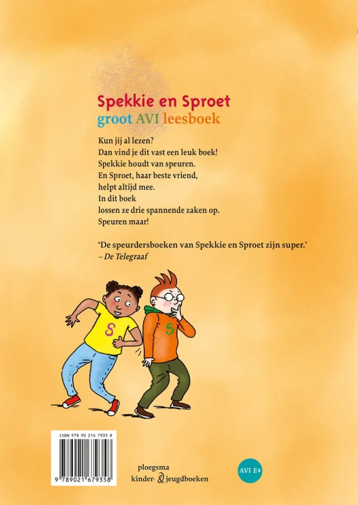 Spekkie en Sproet groot AVI leesboek - Afbeelding 2