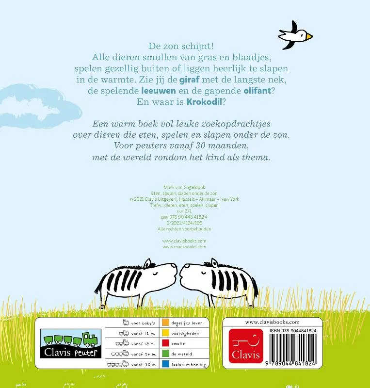 Eten, spelen, slapen onder de zon | 9789044841824 Eten, spelen, slapen onder de zon - Afbeelding 2