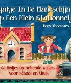 Kortjakje in de maneschijn op een klein stationnetje