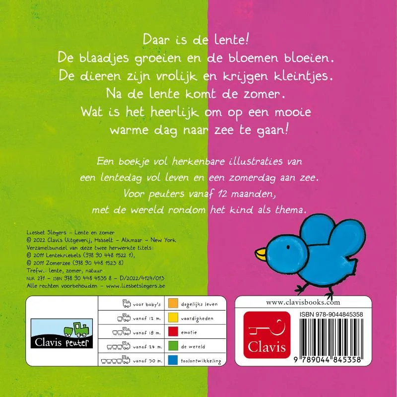 Lente en zomer | 9789044845358 Lente en zomer - Afbeelding 2