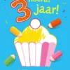 Hoera, 3 jaar! Kleurpret voor kleine handjes | 9789044766165