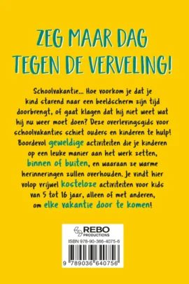 Alternative view of Zo overleef je de schoolvakanties